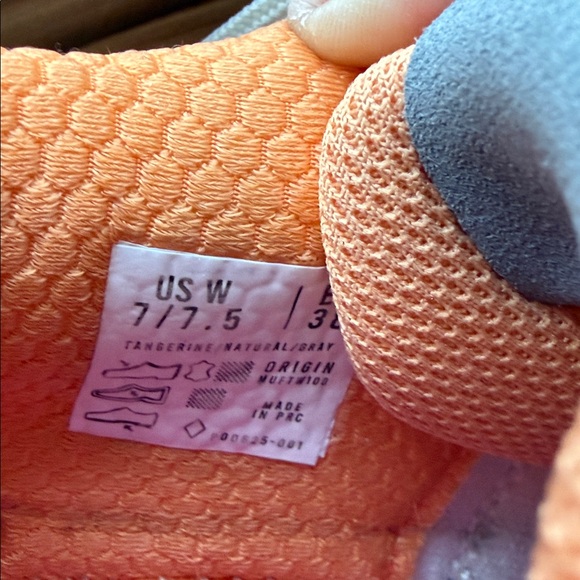 Municipal White Mesh Sneakers with Orange Accents - Picture 5 of 5